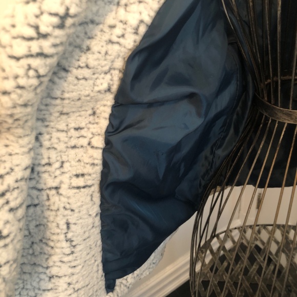 Teal/White Medium Fuzzy Jolt Jacket - Picture 2 of 2